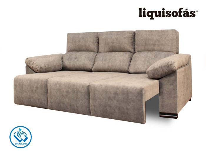 SOFÁ 3 PLAZAS DESLIZANTE FRONTAL Y...