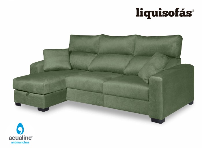 SOFÁ CHAISE LONGUE DESLIZANTE AL...