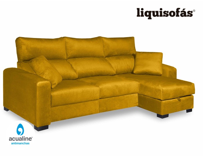 SOFÁ CHAISE LONGUE DESLIZANTE AL...