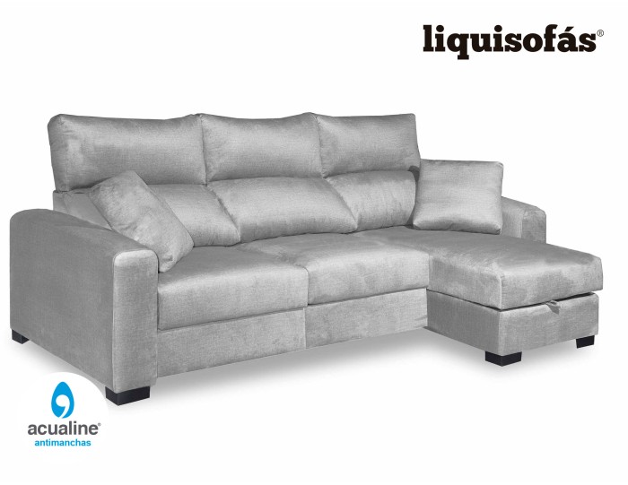 SOFÁ CHAISE LONGUE DESLIZANTE AL...