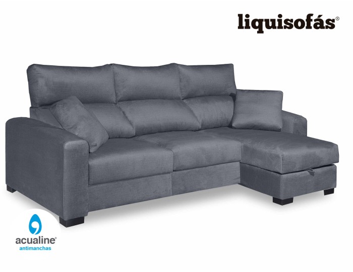 SOFÁ CHAISE LONGUE DESLIZANTE AL...