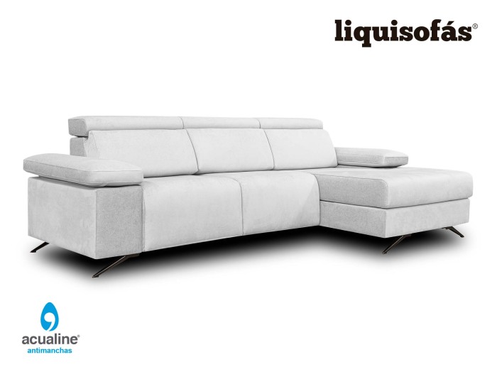 SOFÁ CHAISE LONGUE RELAX MOTOR MOD. CISNE