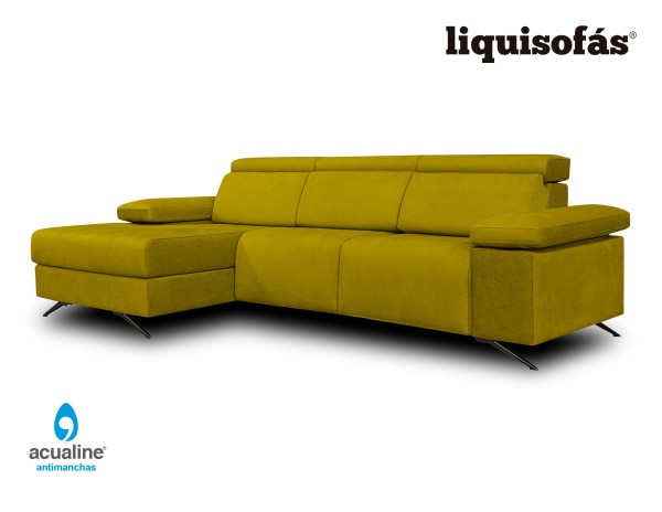 SOFÁ CHAISE LONGUE RELAX MOTOR MOD. CISNE