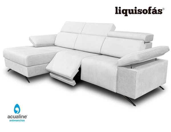 SOFÁ CHAISE LONGUE RELAX MOTOR MOD. CISNE