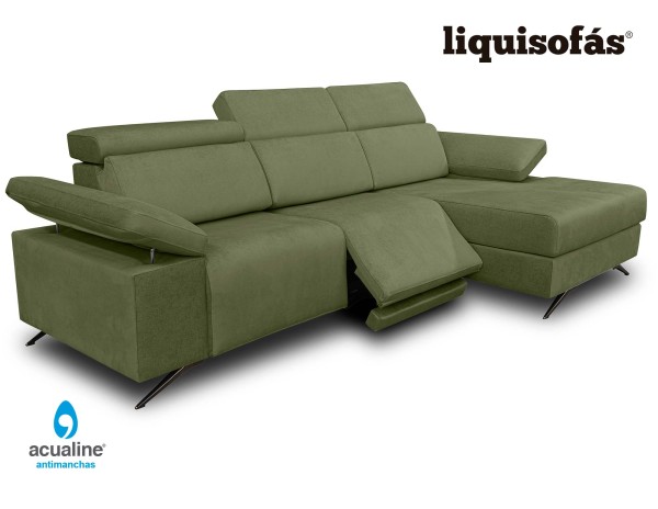 SOFÁ CHAISE LONGUE RELAX MOTOR MOD. CISNE