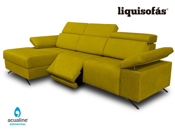 SOFÁ CHAISE LONGUE RELAX MOTOR MOD. CISNE