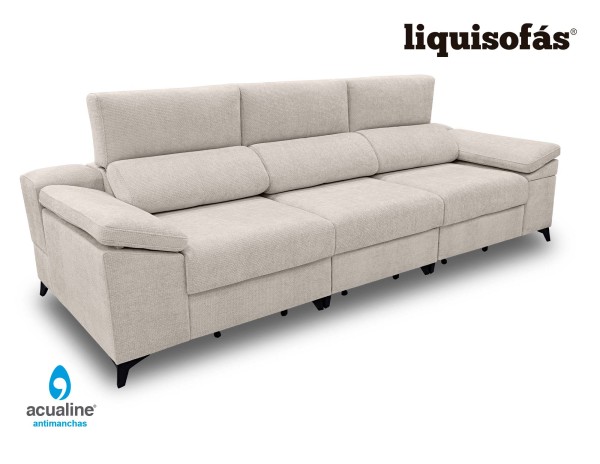 SOFÁ 4 PL DESLIZANTE MOD. MONTEVIDEO