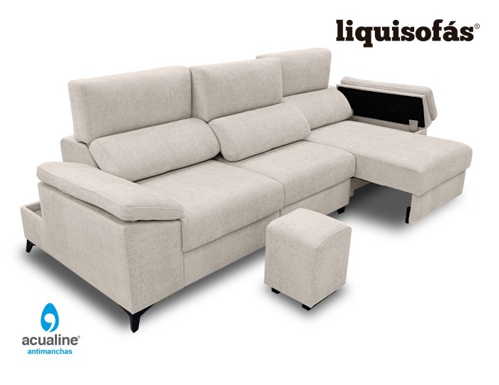 SOFÁ 4 PL DESLIZANTE MOD. MONTEVIDEO