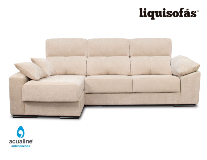 SOFÁ CHAISE LONGUE RECLINABLE Y...