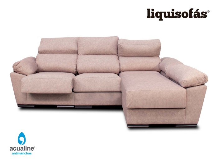 SOFÁ CHAISE LONGUE RECLINABLE Y...