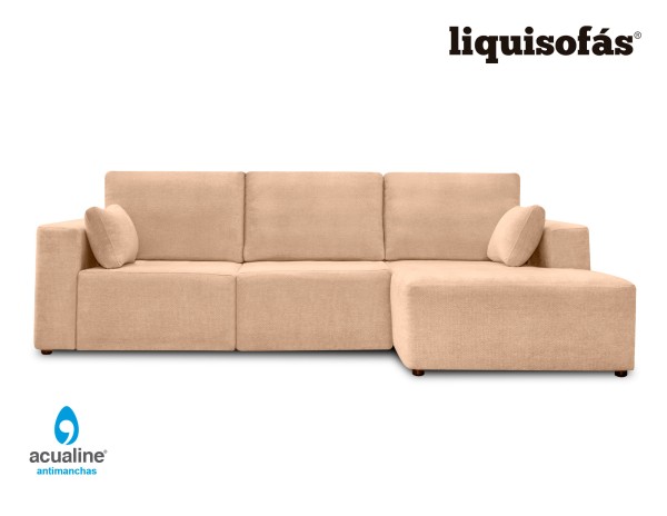 SOFÁ CHAISE LONGUE DESLIZANTE FRONTAL MOD. HONOLULU