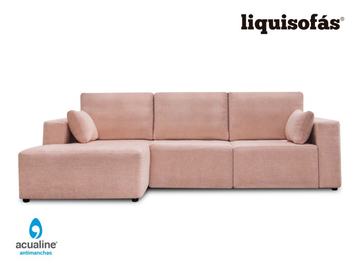 SOFÁ CHAISE LONGUE DESLIZANTE FRONTAL MOD. HONOLULU