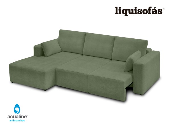 SOFÁ CHAISE LONGUE DESLIZANTE FRONTAL MOD. HONOLULU