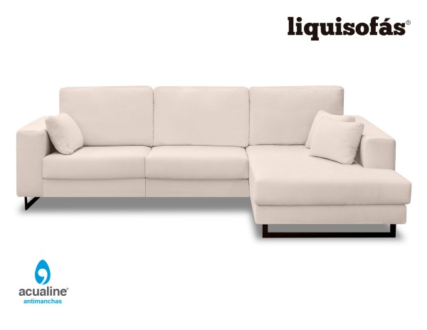 SOFÁ CHAISE LONGUE DESLIZANTE AL SUELO MOD. MILWAUKEE