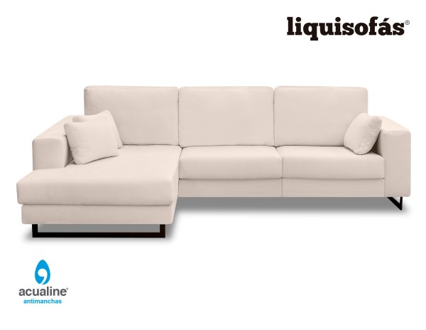 SOFÁ CHAISE LONGUE DESLIZANTE AL SUELO MOD. MILWAUKEE