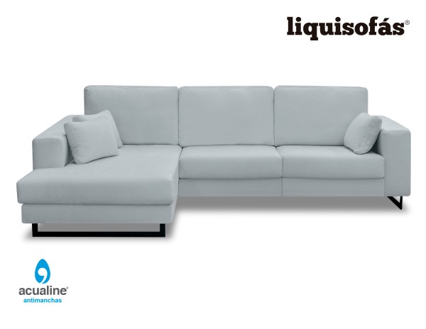 SOFÁ CHAISE LONGUE DESLIZANTE AL SUELO MOD. MILWAUKEE