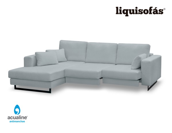 SOFÁ CHAISE LONGUE DESLIZANTE AL SUELO MOD. MILWAUKEE