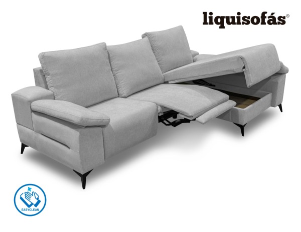 SOFÁ CHAISE LONGUE RELAX ELÉCTRICO MOD. VASCO