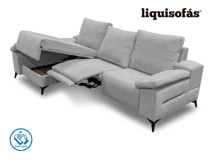 SOFÁ CHAISE LONGUE RELAX ELÉCTRICO... SOFÁ CHAISE LONGUE RELAX ELÉCTRICO...