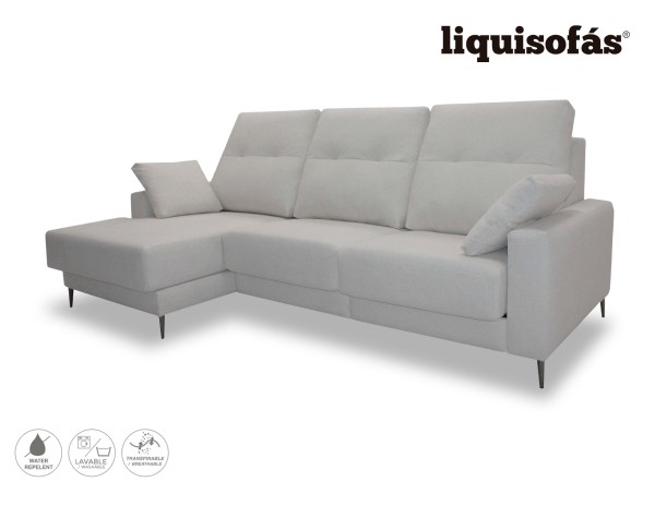 SOFÁ CHAISE LONGUE DESLIZANTE FRONTAL MOD. FLANDES