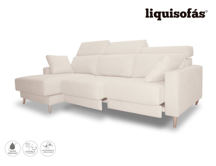 SOFÁ CHAISE LONGUE DESLIZANTE FRONTAL...