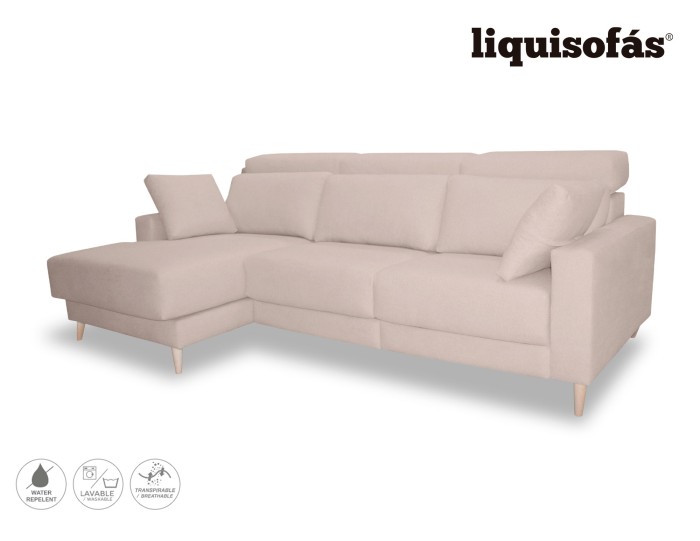 SOFÁ CHAISE LONGUE DESLIZANTE FRONTAL...