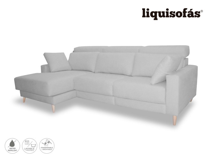 SOFÁ CHAISE LONGUE DESLIZANTE FRONTAL...