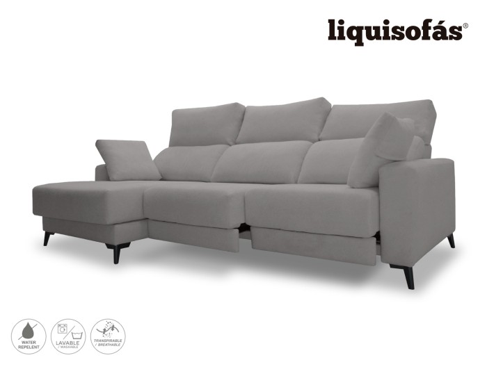 SOFÁ CHAISE LONGUE DESLIZANTE FRONTAL...