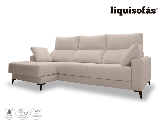 SOFÁ CHAISE LONGUE DESLIZANTE FRONTAL...