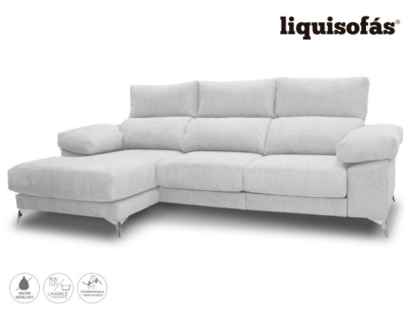 CHAISELONGUE DESLIZANTE FRONTAL Y RECLINABLE MOD. CALCIO