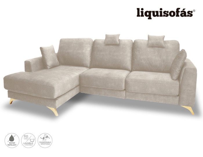 SOFÁ CHAISELONGUE DESLIZANTE AL SUELO MOD. SUIZA