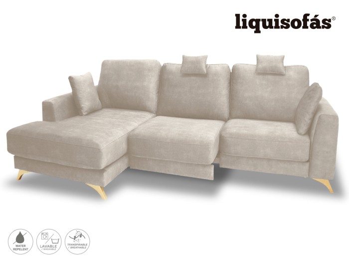 SOFÁ CHAISELONGUE DESLIZANTE AL SUELO...