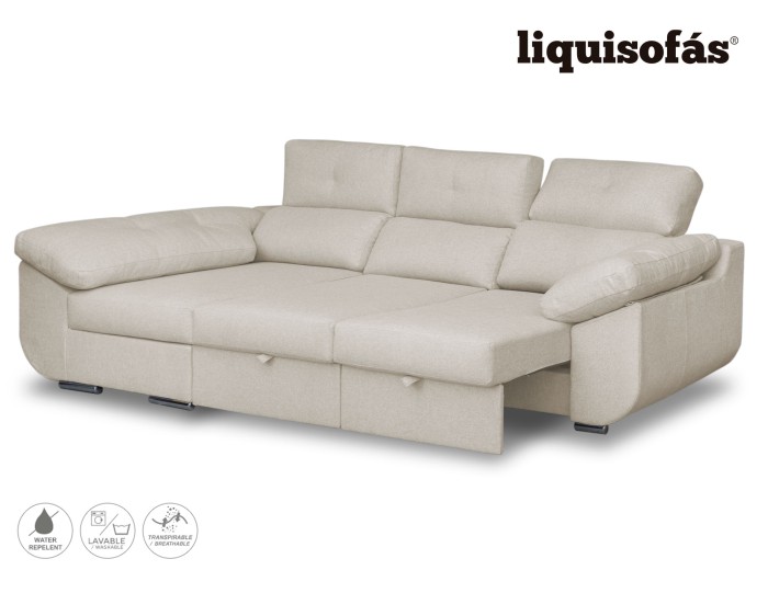 CHAISELONGUE DESLIZANTE FRONTAL Y...