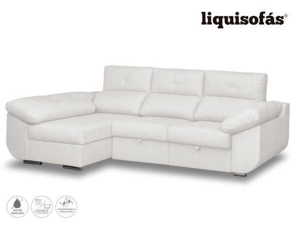 CHAISELONGUE DESLIZANTE FRONTAL Y RECLINABLE MOD. MAY