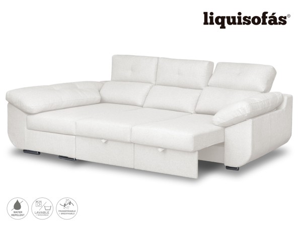 CHAISELONGUE DESLIZANTE FRONTAL Y RECLINABLE MOD. MAY