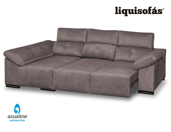 CHAISELONGUE DESLIZANTE FRONTAL Y RECLINABLE MOD. JULY