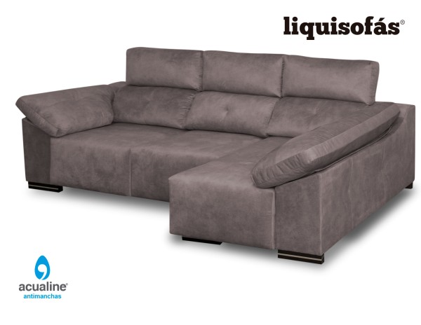 CHAISELONGUE DESLIZANTE FRONTAL Y RECLINABLE MOD. JULY