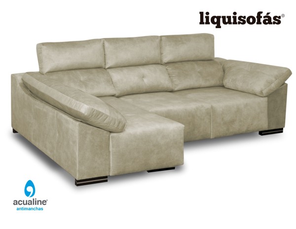 CHAISELONGUE DESLIZANTE FRONTAL Y RECLINABLE MOD. JULY