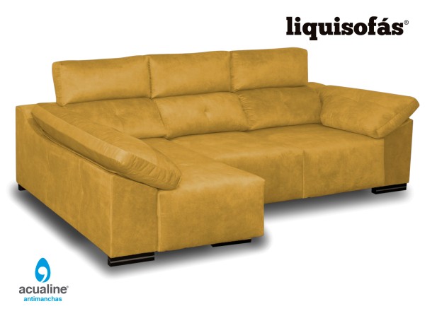 CHAISELONGUE DESLIZANTE FRONTAL Y RECLINABLE MOD. JULY