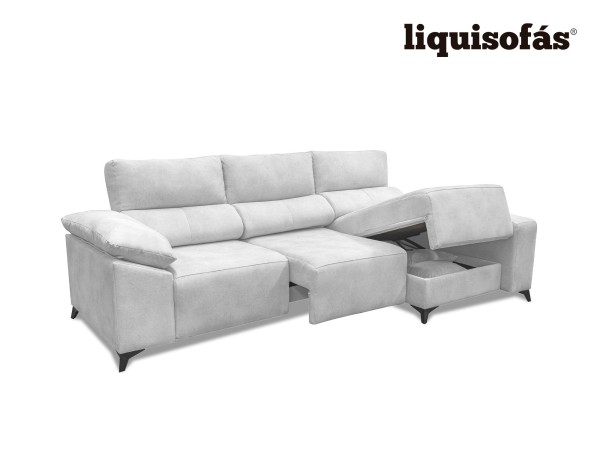 SOFÁ CHAISE LONGUE DESLIZANTE CARRO MOD. BRETAÑA