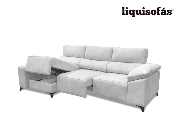 SOFÁ CHAISE LONGUE DESLIZANTE CARRO MOD. BRETAÑA