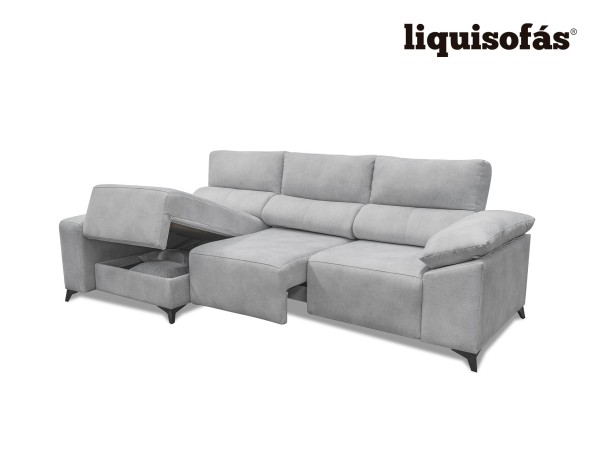 SOFÁ CHAISE LONGUE DESLIZANTE CARRO MOD. BRETAÑA