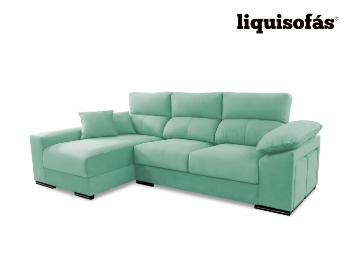 SOFÁ CHAISE LONGUE DESLIZANTE CON...