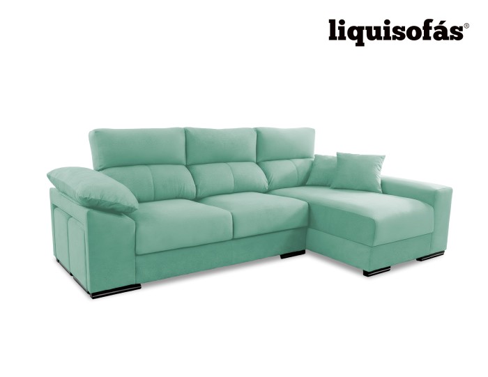 SOFÁ CHAISE LONGUE DESLIZANTE CON...