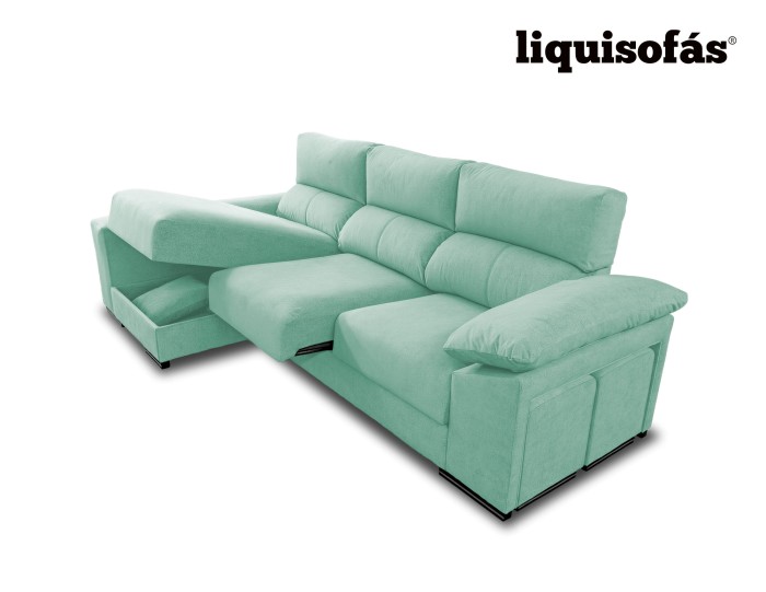 SOFÁ CHAISE LONGUE DESLIZANTE CON...