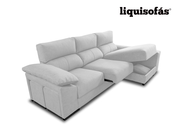 SOFÁ CHAISE LONGUE DESLIZANTE CON ARCÓN MOD. ALAMEDA