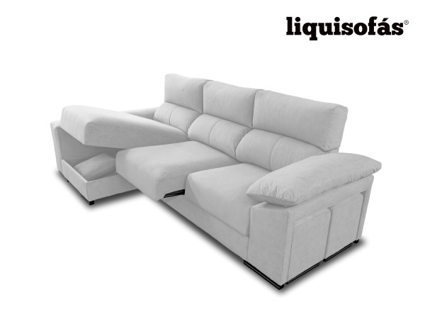 SOFÁ CHAISE LONGUE DESLIZANTE CON ARCÓN MOD. ALAMEDA