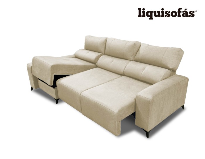 SOFÁ CHAISE LONGUE DESLIZANTE FRONTAL...