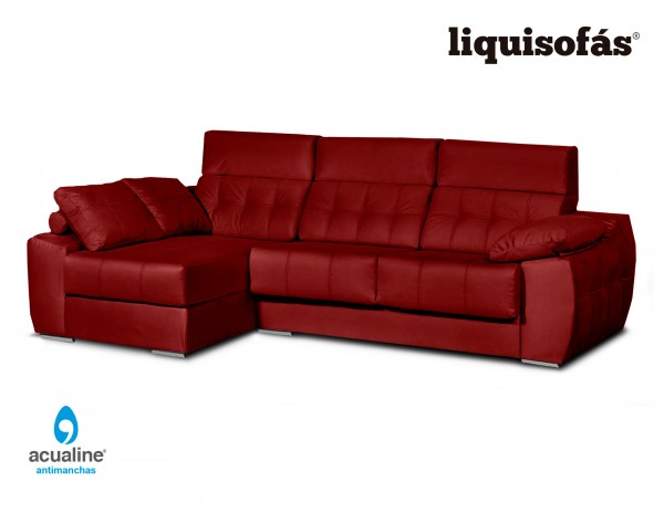 SOFÁ CHAISELONGUE DESLIZANTE Y RECLINABLE MOD. AFAF