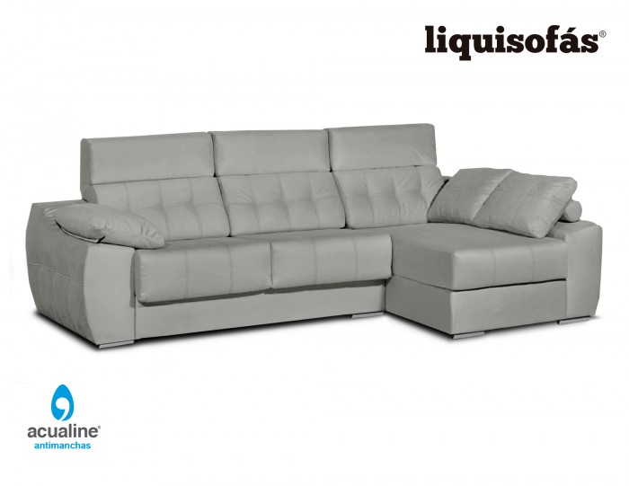 SOFÁ CHAISELONGUE DESLIZANTE Y RECLINABLE MOD. AFAF